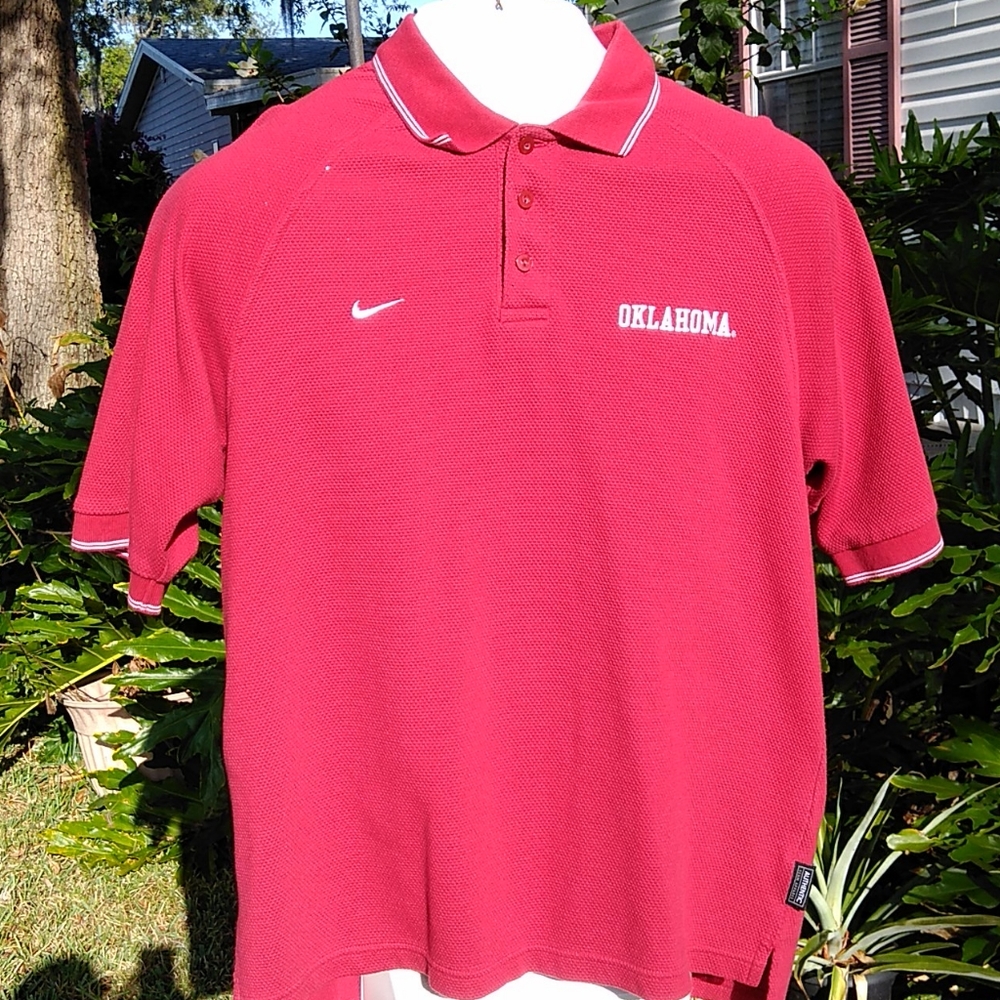 University of Oklahoma team Nike Polo shirt